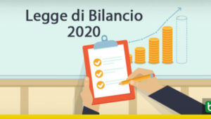 LEGGE DI BILANCIO 2020, NOVITA’ IN PILLOLE